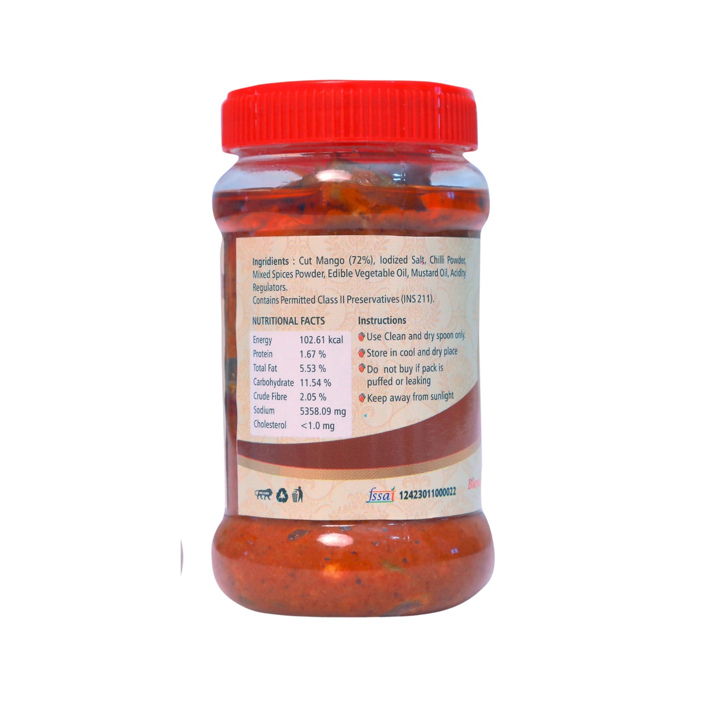 Mango Avakai Pickle
