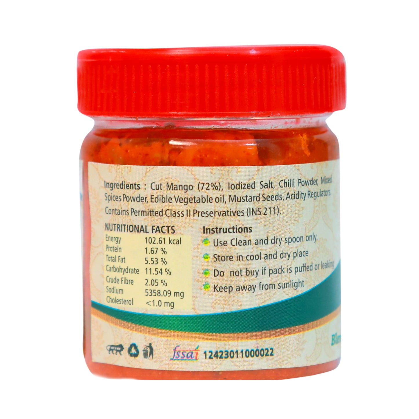 Cut Mango Pickle