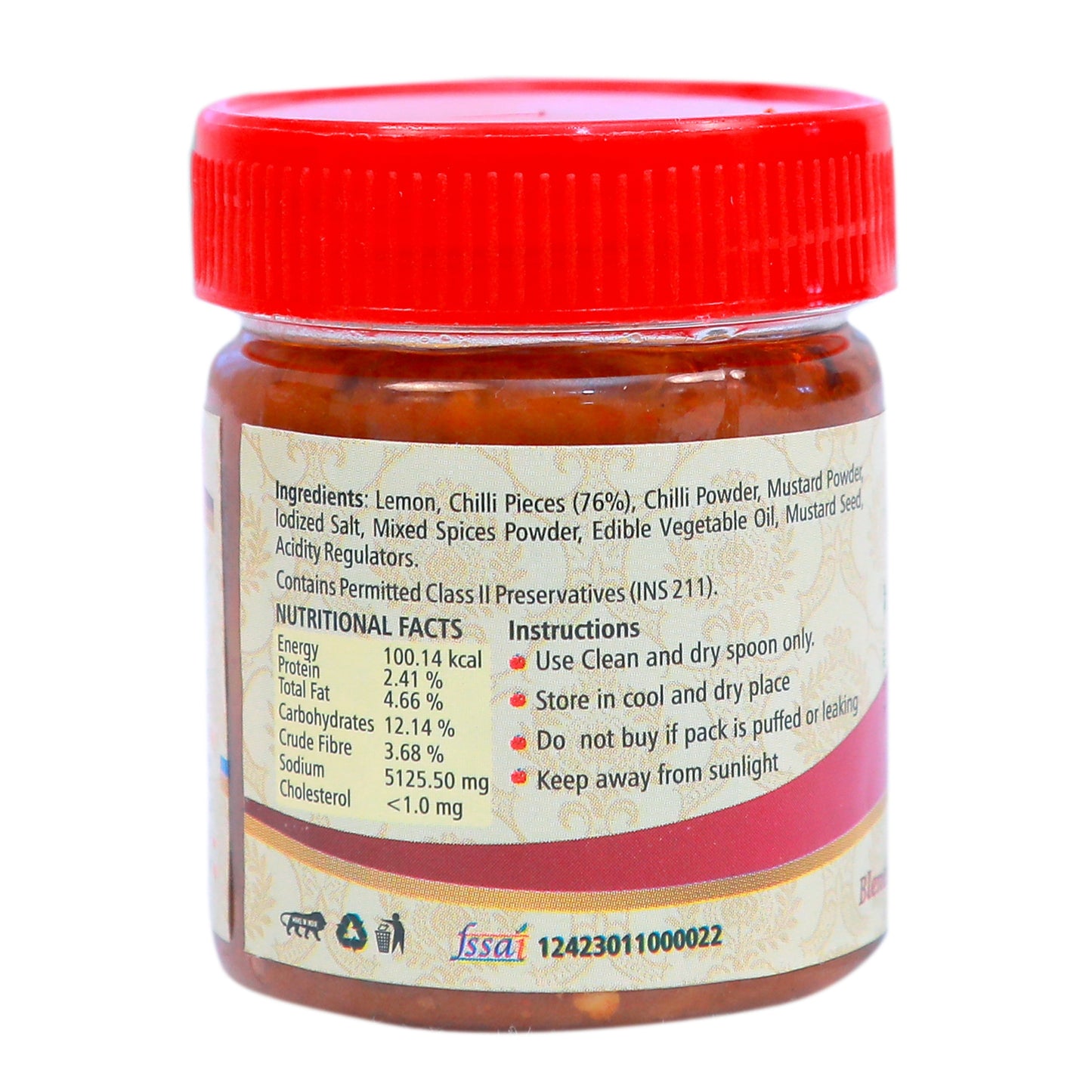 Lemon Chilli Pickle
