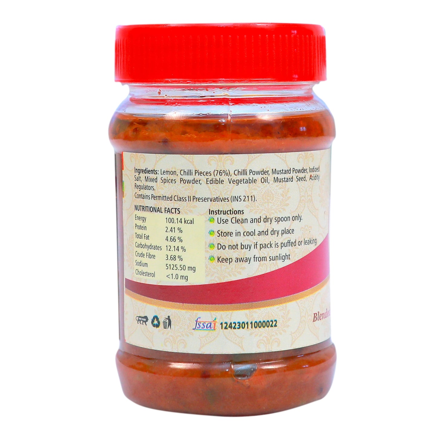 Lemon Chilli Pickle