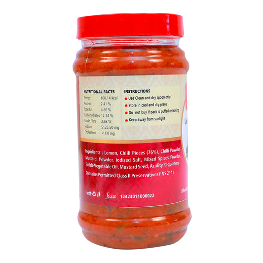 Lemon Chilli Pickle