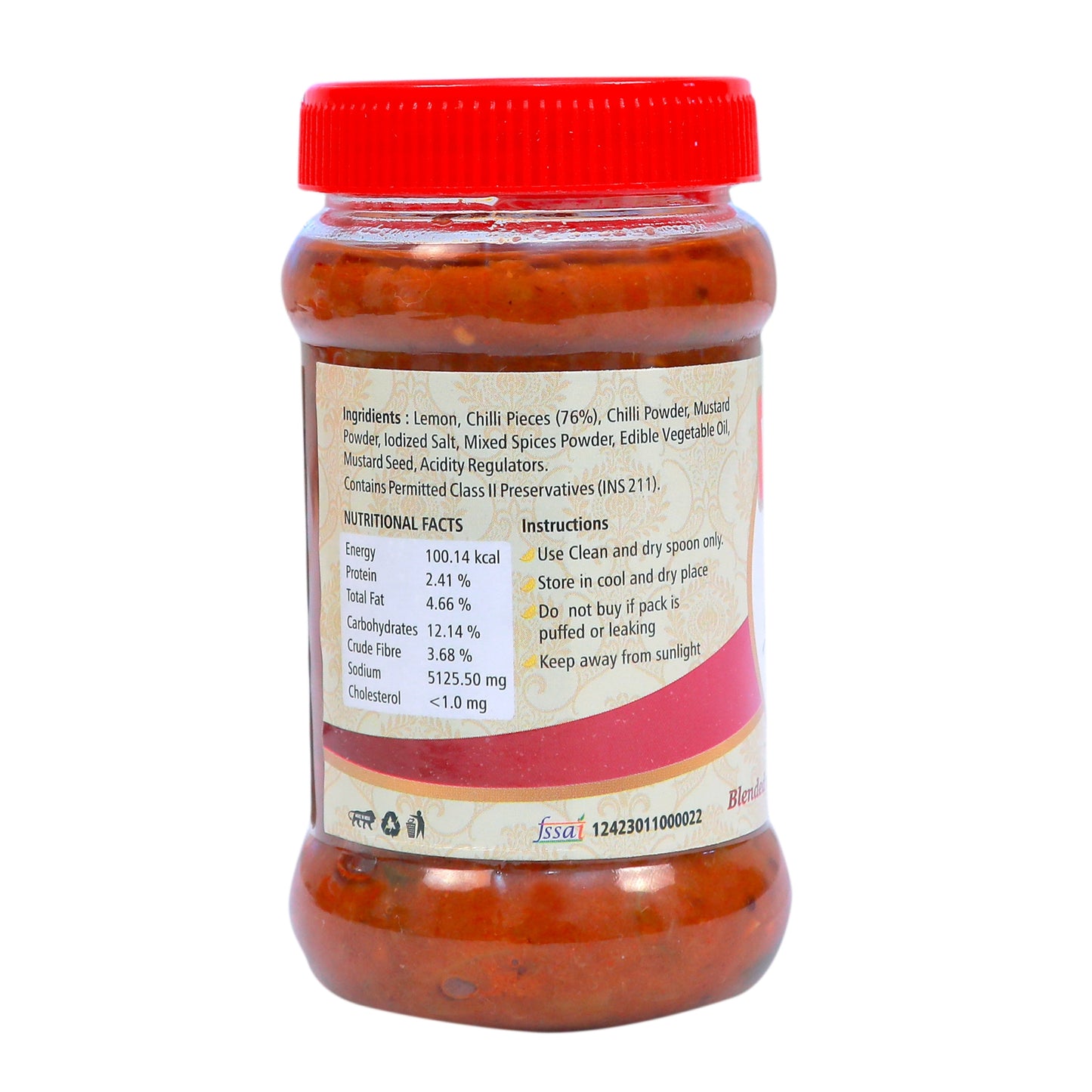 Lemon Chilli Pickle